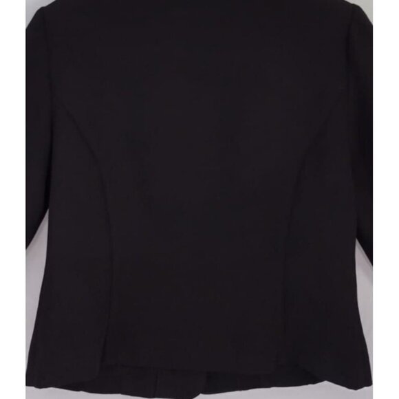 Black polyester blazer, for women, K & Company, size 14, Good Condiction. - Picture 7 of 10